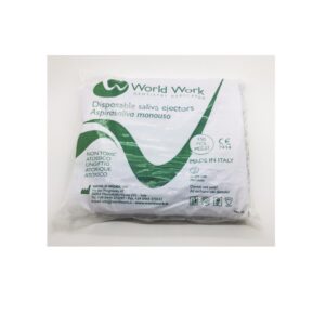 Alternative view of CANULE SALIVAIRE 15 CM – SACHET DE 100 PCS