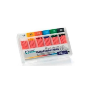 CÔNES DE GUTTA GRADUÉS POUR ENDO MECANISÉE (CONICITÉ 6%)-GUTTA PERCHA POINTS-META BIOMED