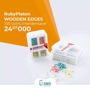 100 COINS INTER-DENTAIRE EN BOIS - RUBY DENTAL