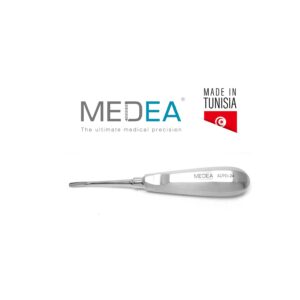 ELEVATEUR DE RACINE INCURVE CRANTE 4MM (AD113-24) - MEDEA